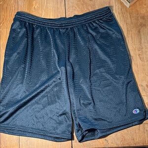 Champion Men's Dark Blue Athletic Shorts